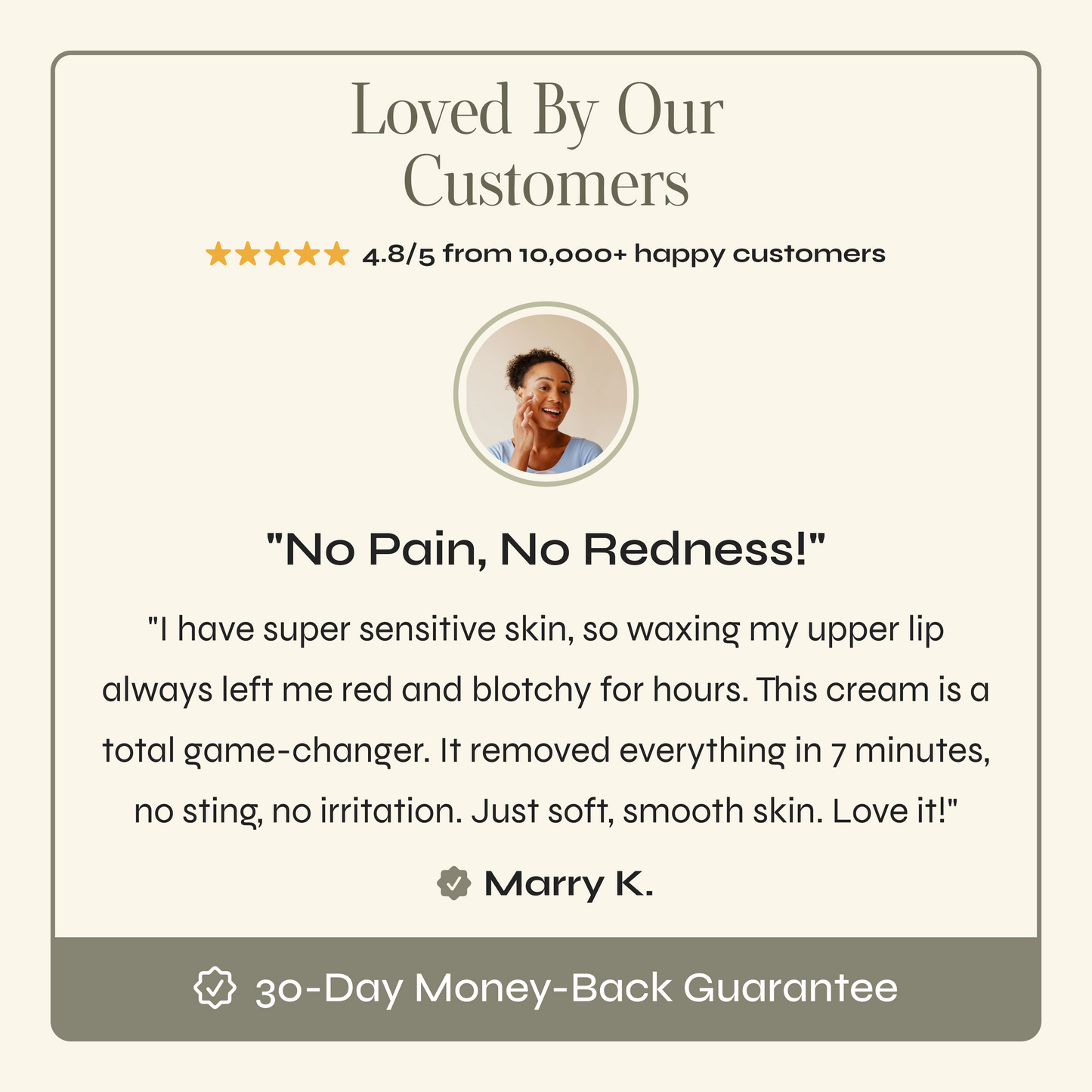 Painless Hair Removal Cream