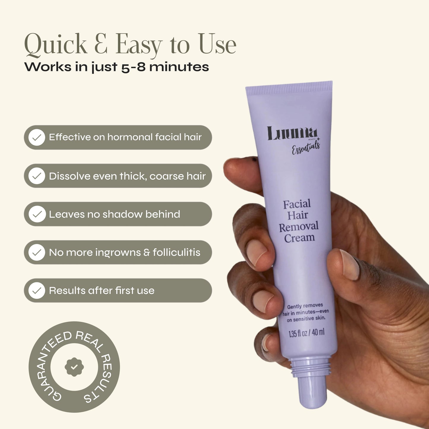 Facial Hair Removal Cream