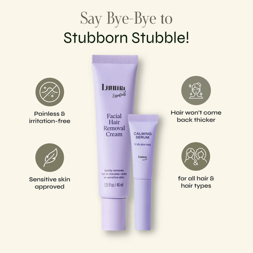 Painless Facial Hair Removal Cream